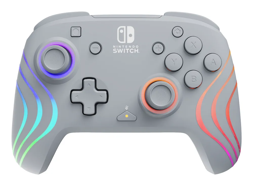 Afterglow Wave Grau Nintendo Switch Controller