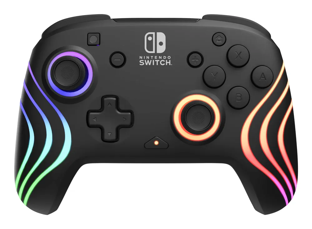 Controller CTRL Wireless Afterglow Wave für Nintendo Switch, Schwarz