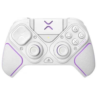 PDP Victrix Pro BFG Weißer kabelloser Controller für PS5/PS4/PC