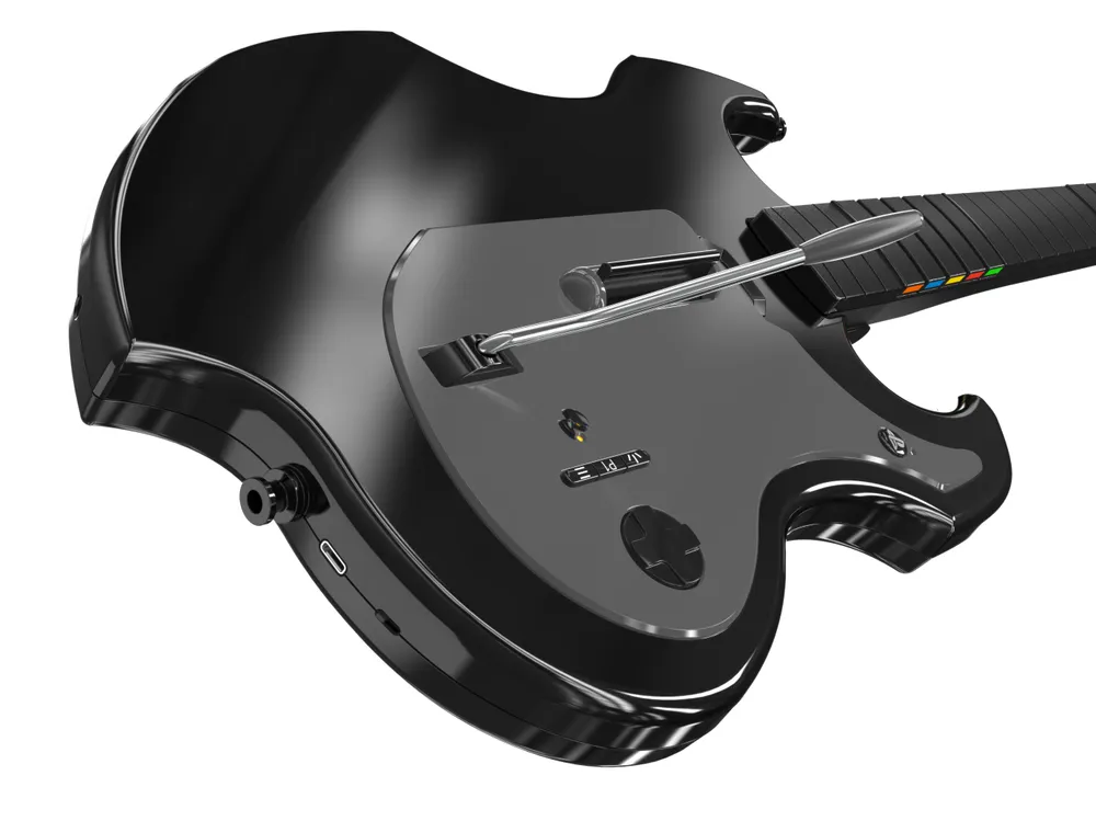 PDP Riffmaster Wireless Guitar Controller PS5/PS4 für Fortnite Festival und Rock Band 4