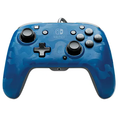 Gamepad USB Kabelgebunden PDP Faceoff Deluxe+ für Nintendo Switch