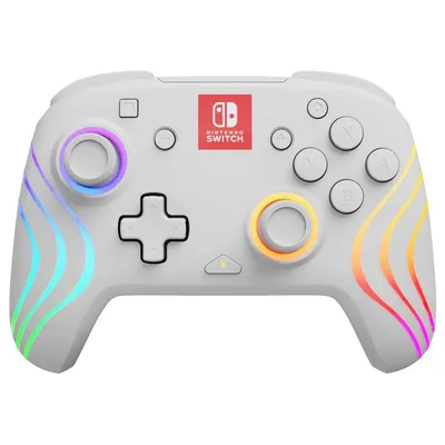PDP Afterglow Wave Wireless Controller Weiß für Nintendo Switch/OLED
