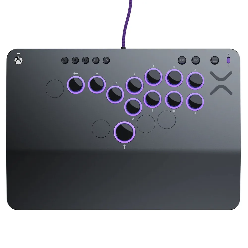 Fightstick PDP Victrix Pro KO Leverless Grau USB programmierbare Tasten PC Xbox