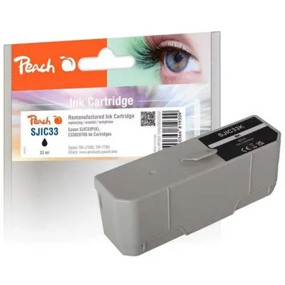 Tintenpatrone Peach SJIC33P Black für Epson