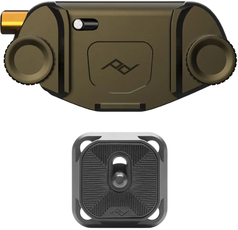 Peak Design Capture Clip v3 inkl. Standard Plate Kelp