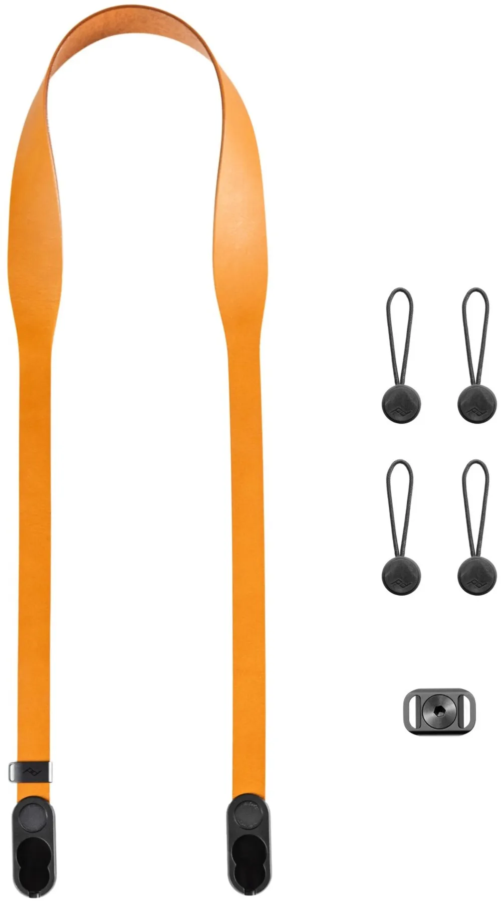 Peak Design Form Leather Camera Strap Short Amber