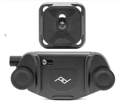 Peak Design Capture Clip mit ARCA Wechselplatte schwarz
