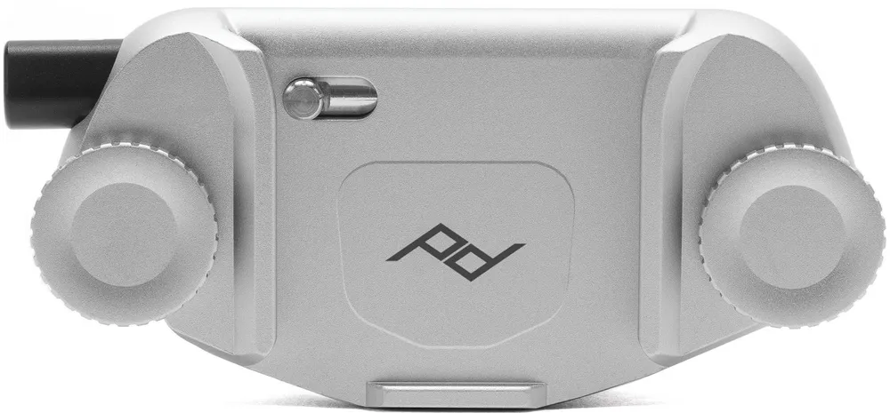 Peak Design Capture Clip silber ohne Wechselplatte