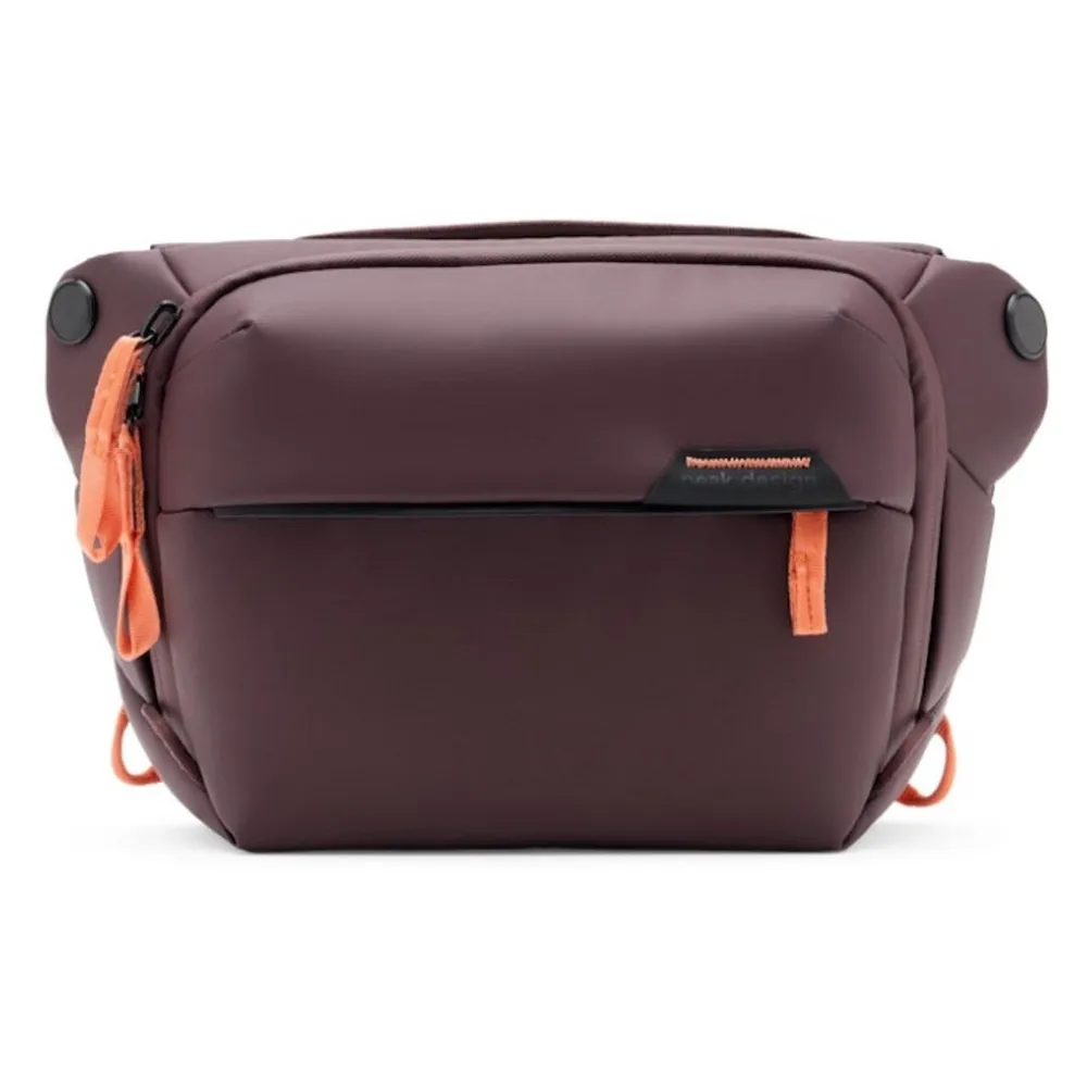 Kameratasche Peak Design Everyday Sling 3L wasserdicht burgundy Aluminium Nylon