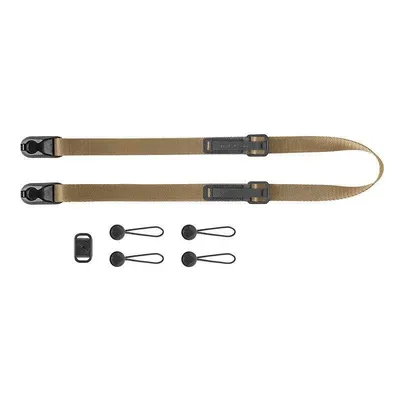 Kameragurt Peak Design Leash Coyote Schnellverschluss Aluminium/Nylon 83-145 cm