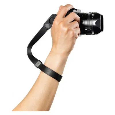 Handschlaufe Peak Design Cuff LRS-WR-BK-1 Echtleder Schwarz Kamera