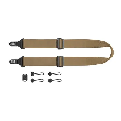 Kameragurt Peak Design Slide Lite Sll-cy-3 Braun Aluminium Leder Nylon 145 cm