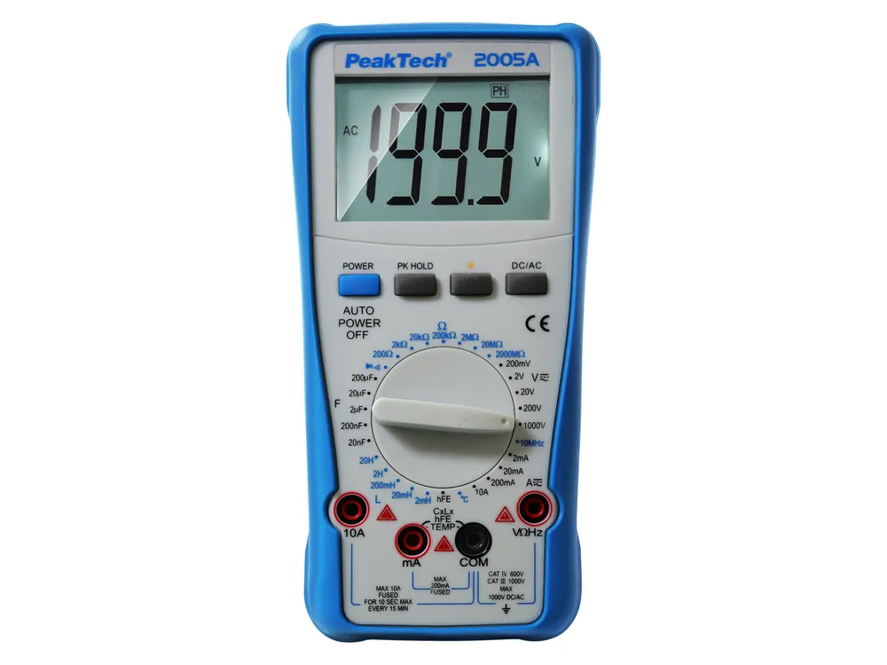 PEAKTECH Multimeter, P 2005 A