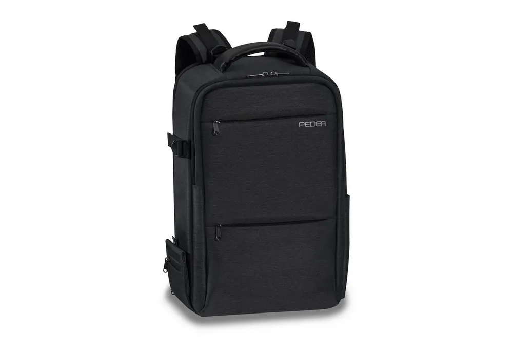 PEDEA Fotorucksack NOBLE Kamerarucksack mit variabler Inneneinteilung und viel Stauraum, Mit Regenschutz, variabler Inneneinteilung und viel Stauraum