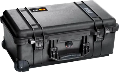 Trolley mit Schaumstoff Peli 1510  Protector Case Schwarz