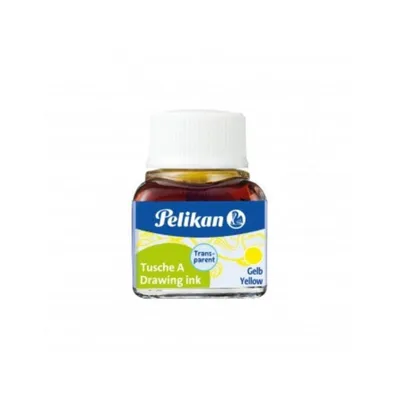 Zeichenfarben Pelikan Gelb 10 ml 10 Stück
