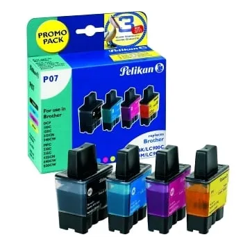 P07 - Brother LC900 MultiPack BK/C/M/Y Druckerpatrone