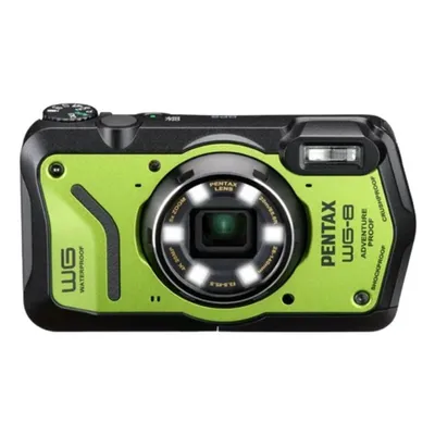 Kompaktkamera Pentax WG-8 20MP Zoom 5x 4K Wasserdicht Grün