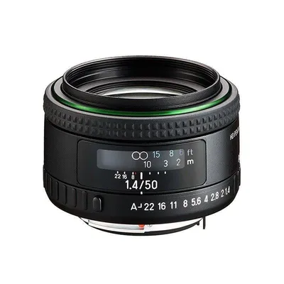 Objektiv Pentax HD-FA 50mm f/1.4 ohne Stabilisator K-Bajonett