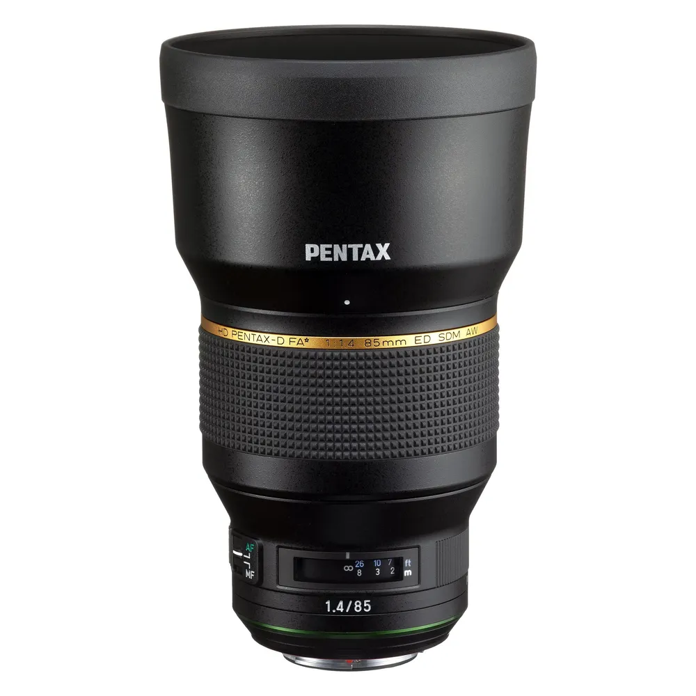 Objektiv Pentax FA 85mm F1.4 ED SDM AW 85 mm Kein IS Pentax KAF4 Schwarz