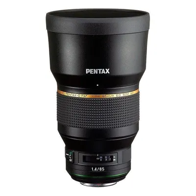 Objektiv Pentax FA 85mm F1.4 ED SDM AW 85 mm Kein IS Pentax KAF4 Schwarz