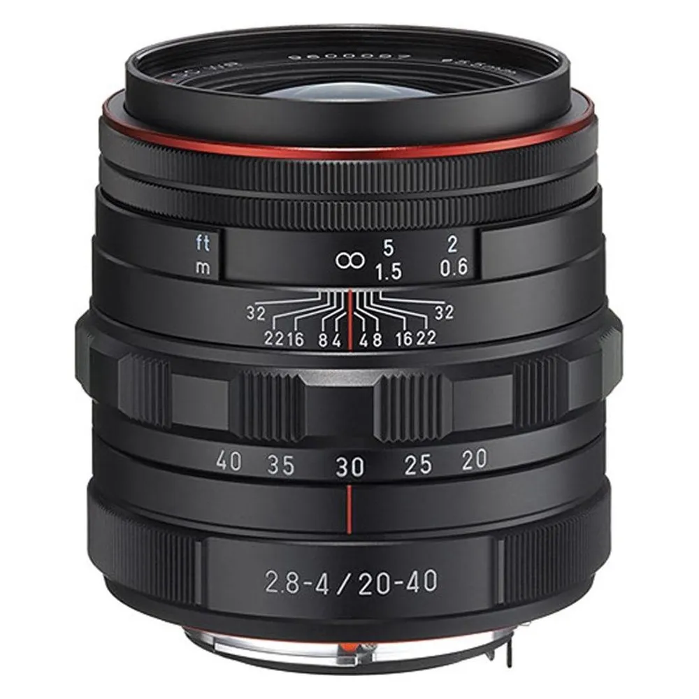 Objektiv Pentax HD DA 20-40mm F2.8-4 ED Limited DC WR 20-40 mm Montierung KAF3 Gegenlichtblende Schwarz