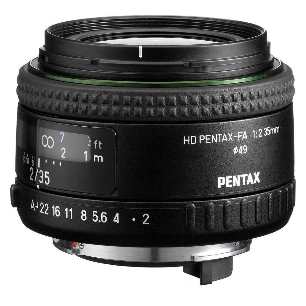 Objektiv Pentax HD-FA35mm F2 AL 35 mm Pentax KAF Mit Gegenlichtblende Schwarz