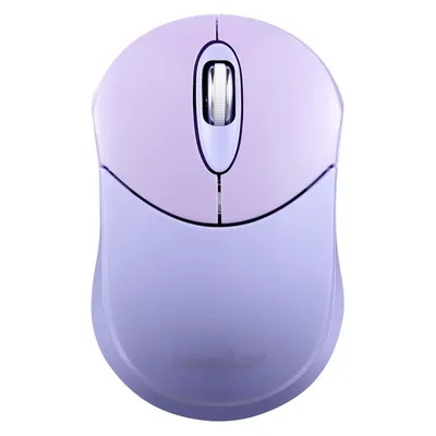 Perixx PERIMICE-802PP, Bluetooth-Maus für PC und Tablet, schnurlos, violett