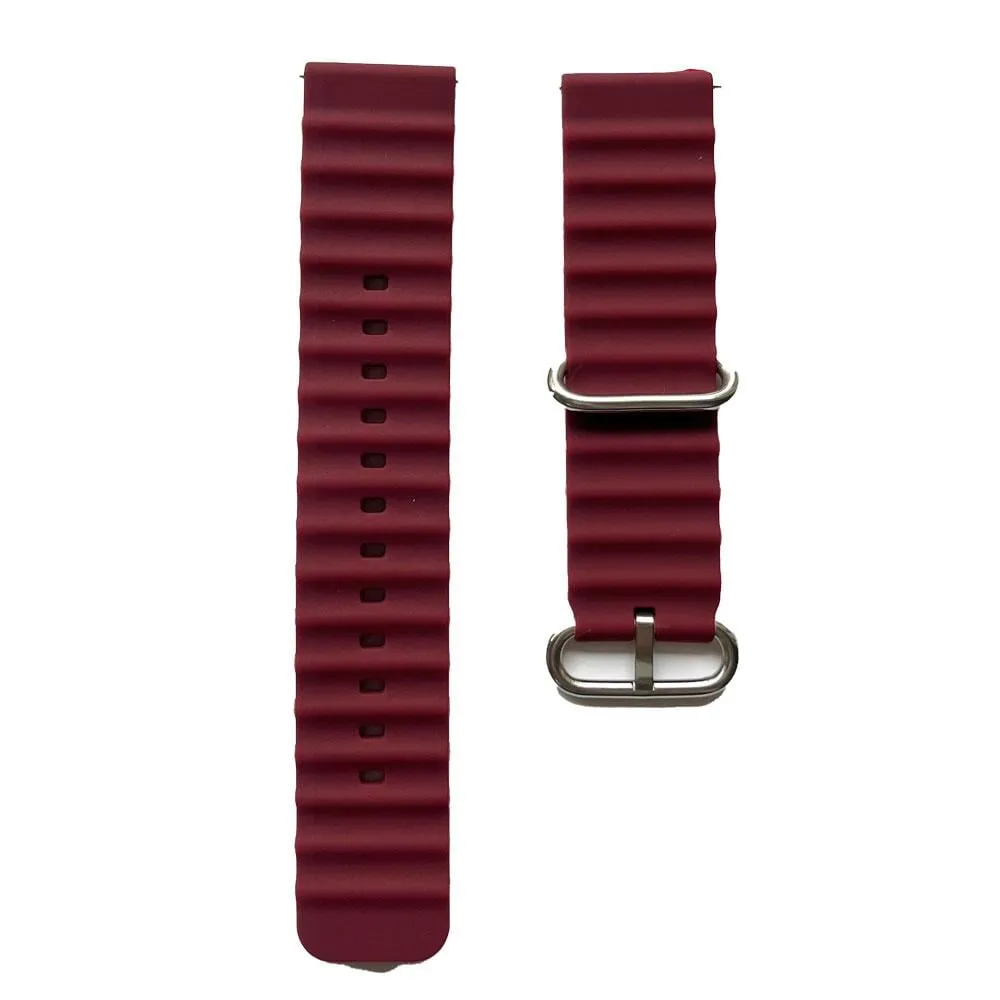 Armband 22mm Sporty Bordeaux