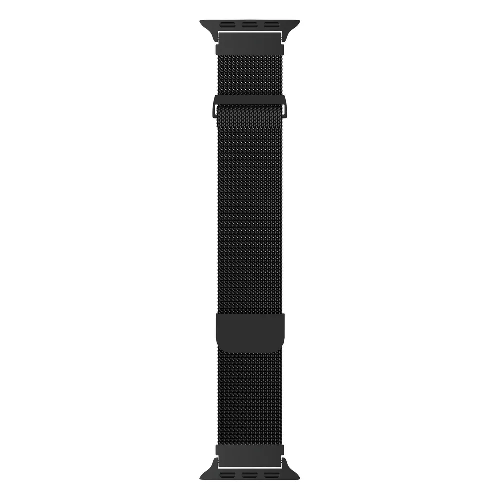 Armband Gala Strap für Apple Watch 38/ 40/ 41/ 42mm (Serie 10/ 11) Milanaise Black (23129)