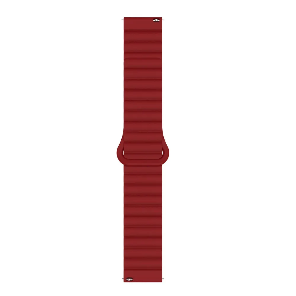 Armband Sporty Strap 18mm Bordeaux (23135)