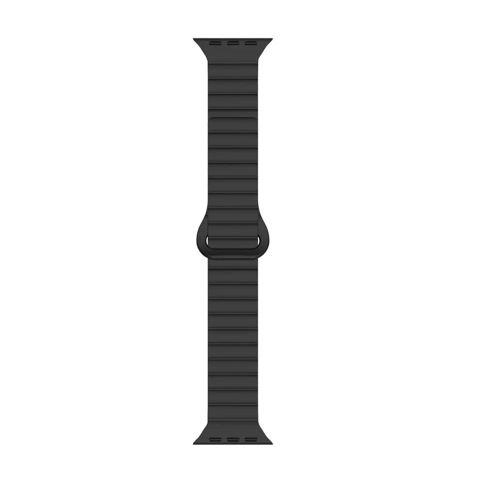 Armband Sporty Strap für Apple Watch 42 (Serie 1/ 2/ 3)/ 44/ 45/ 46/ 49mm Black (23126)