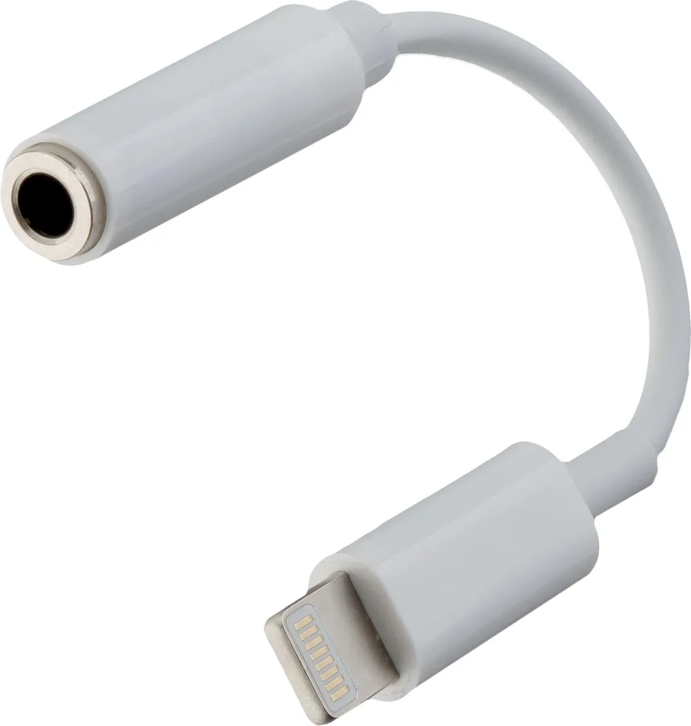 AUDIO ADAPTER Lightning zu 3,5mm Klinkenanschluss