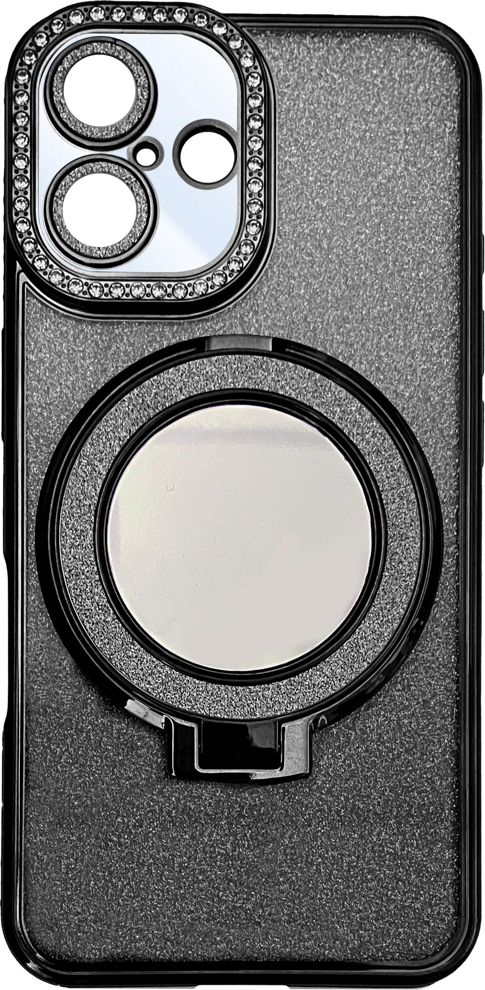 Back Cover Glamour Mirror für Apple iPhone 14 Black (21139)