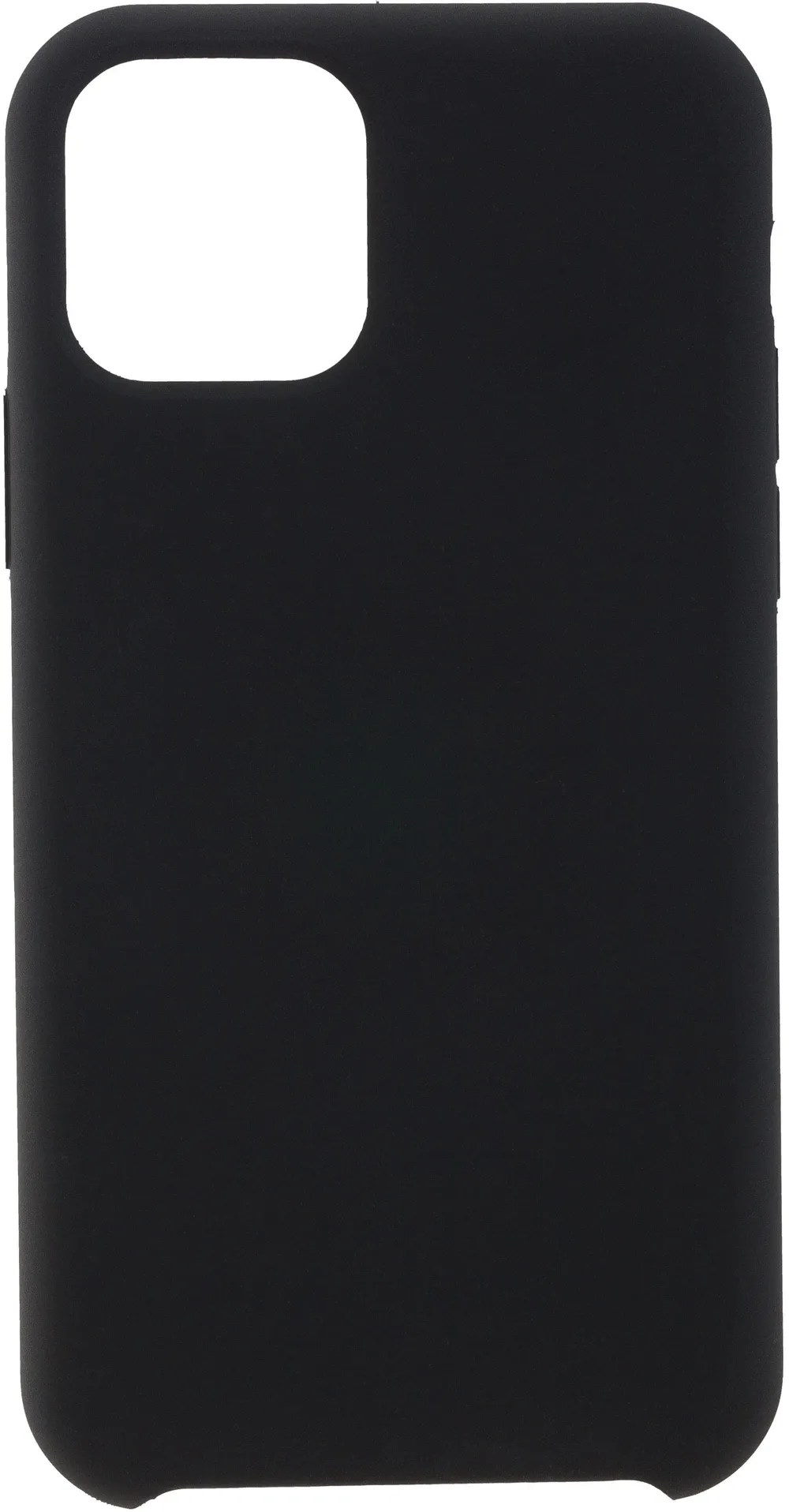Back Cover Soft Touch für Apple iPhone 12 Black Handyhülle