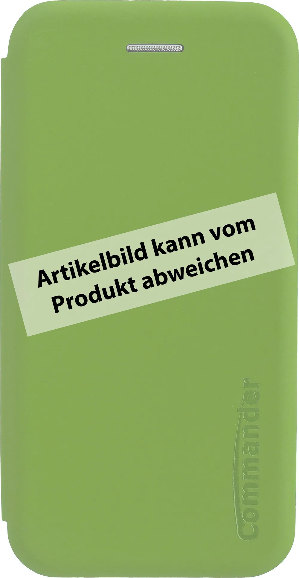 Book Case CURVE für Huawei P30 Lite Soft Touch Green Handyhülle