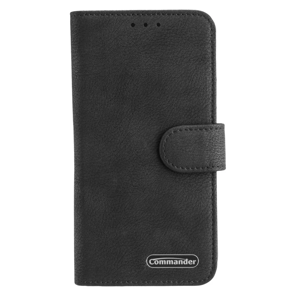 BOOK CASE ELITE Black für Motorola Edge 70 (21508) Handyhülle