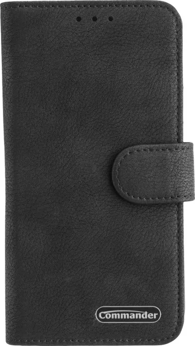 Book Case ELITE Black für Xiaomi Redmi Note 8/ Note 8 2021 Handyhülle