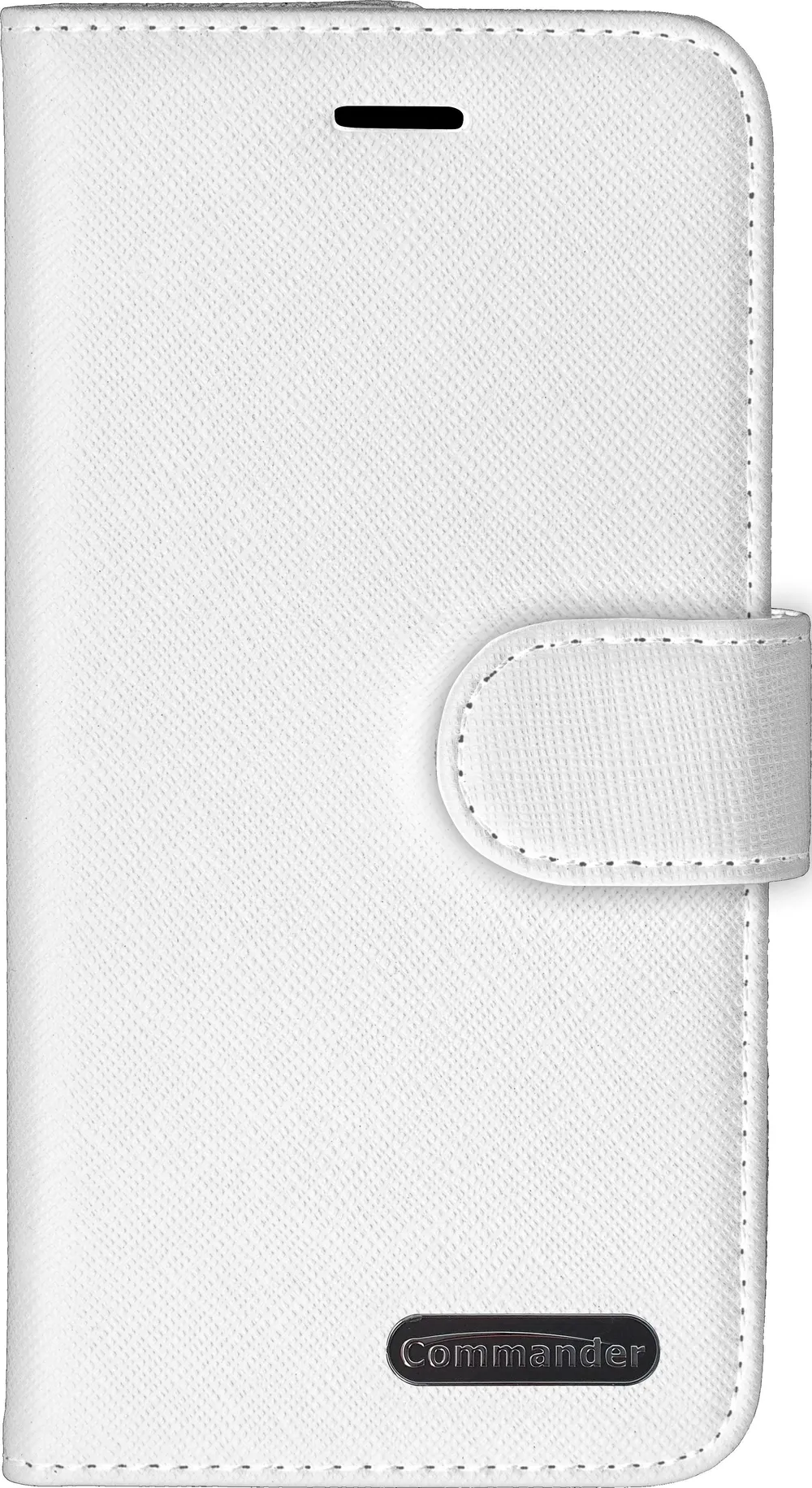 BOOK CASE ELITE Cross White für Apple iPhone 12/ 12 Pro Handyhülle