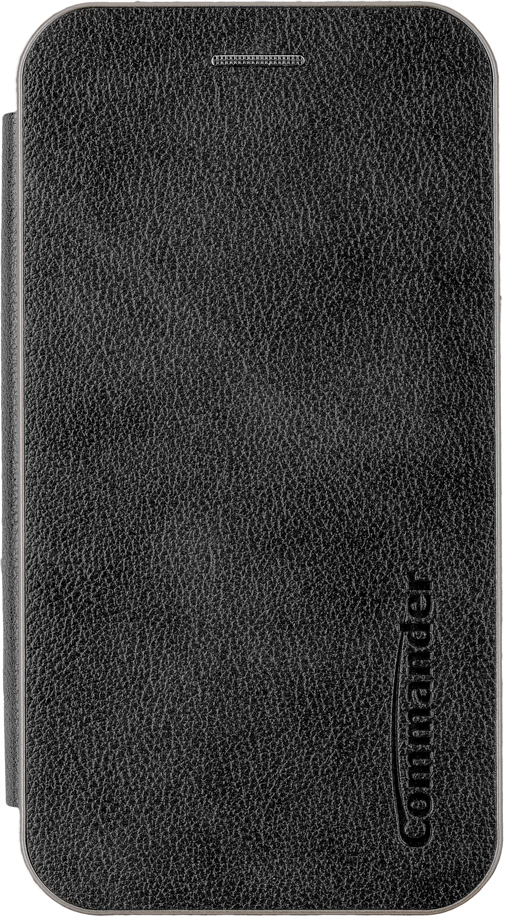 COMMANDER CURVE Book Case DELUXE für Telekom T Phone Elegant Royal Black (20543)