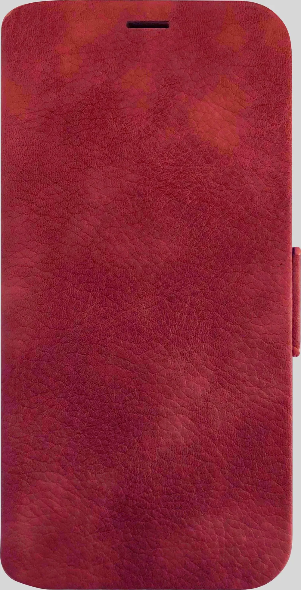 CURVE Book Case DELUXE für Apple iPhone 12/ 12 Pro rot Handyhülle