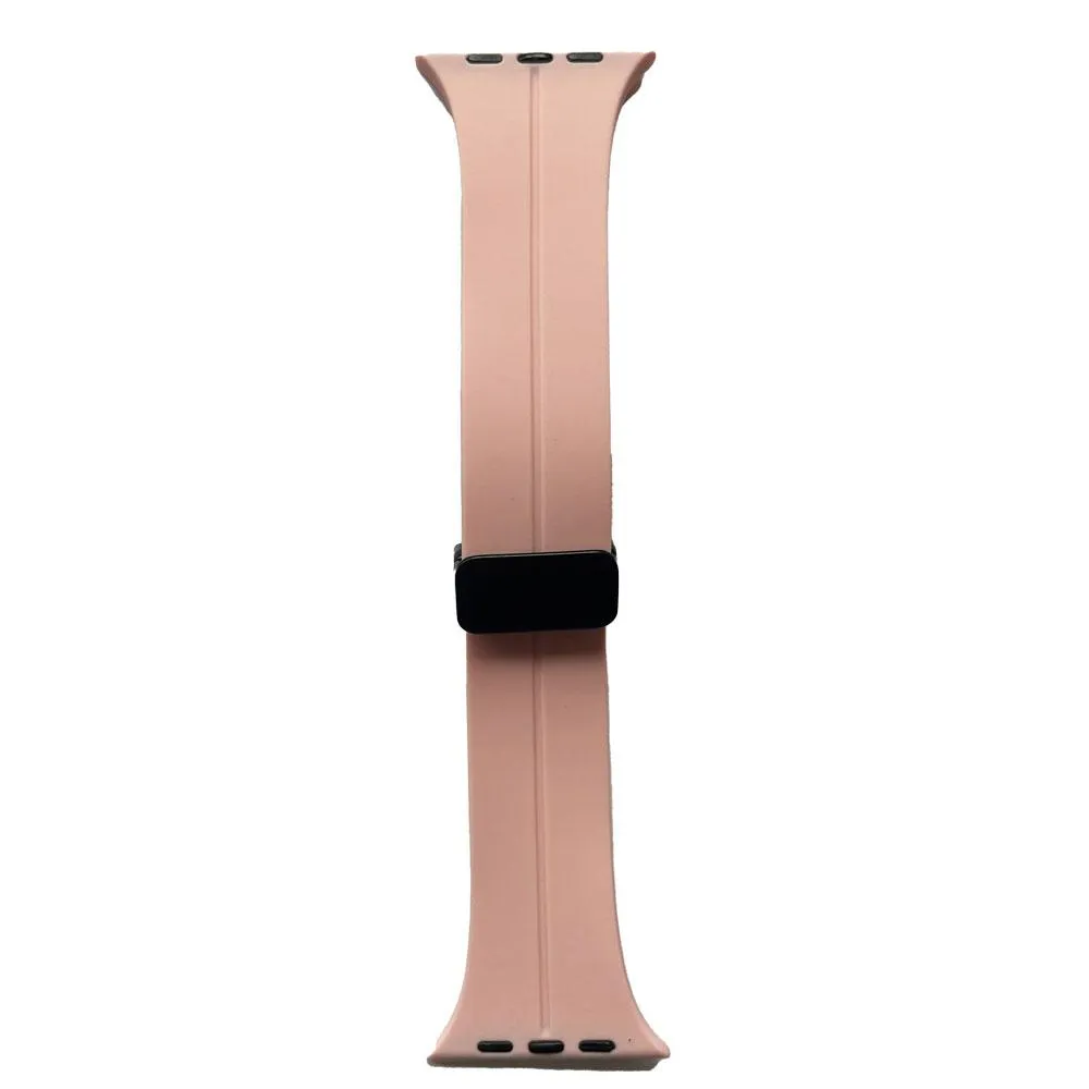 für Apple Watch 41/40mm (Series 4 - 10)/ 38mm (Series 1 - 3) Easy Magnet Rose