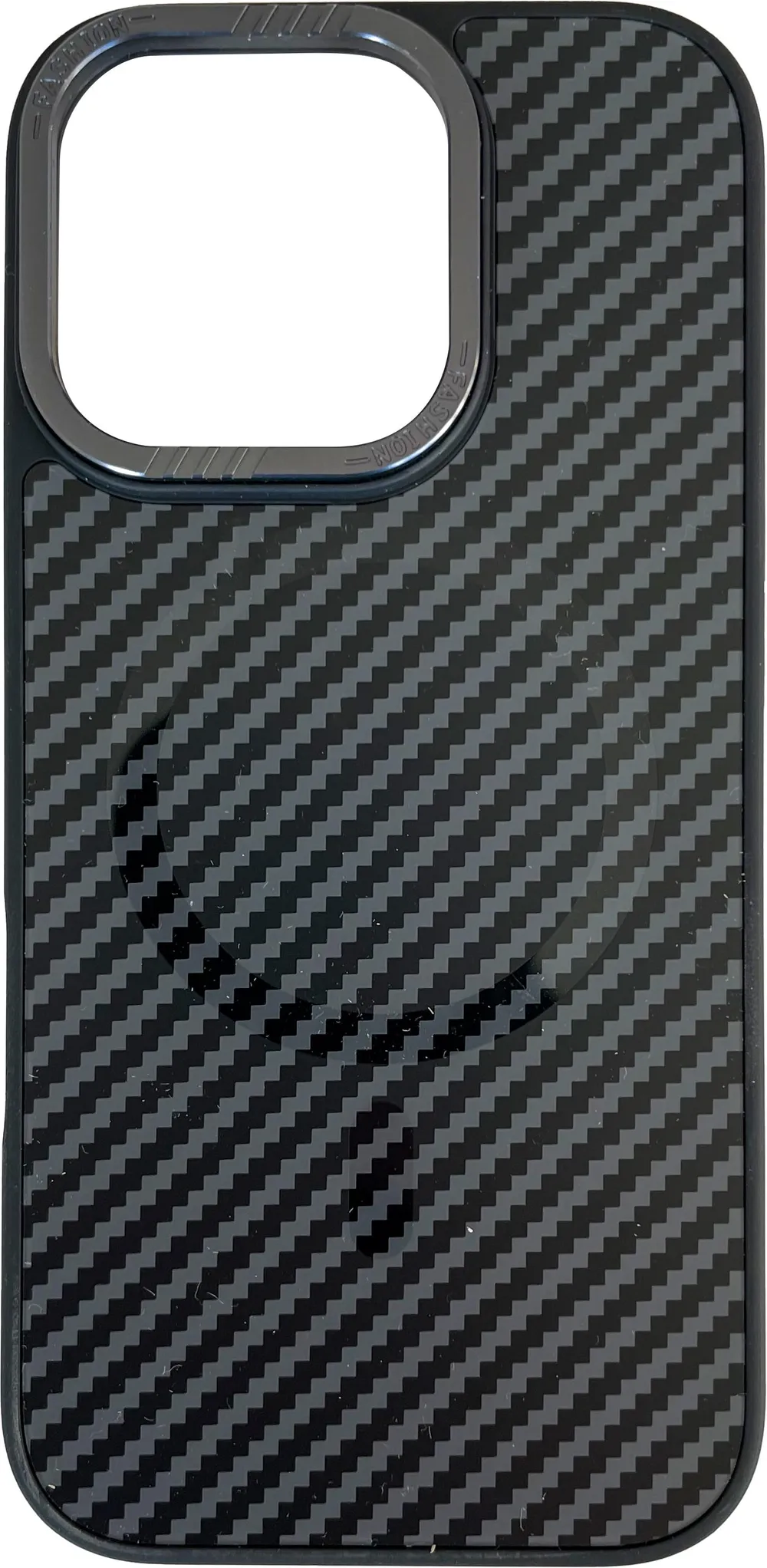 FUN MagSafe Cover Carbon für Apple iPhone 14/ 13 Black (21156)
