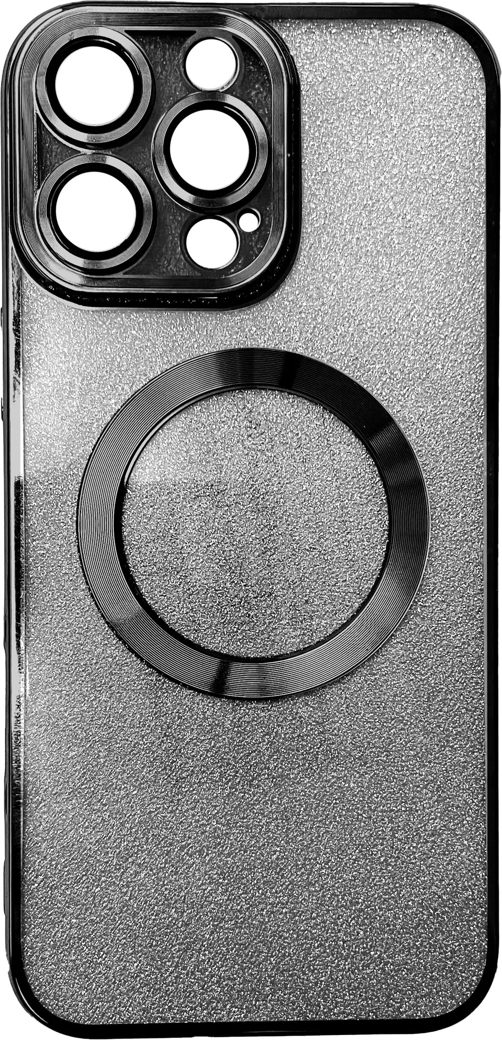 Glamour Back Cover Mag für Apple iPhone 16 Black (21215)