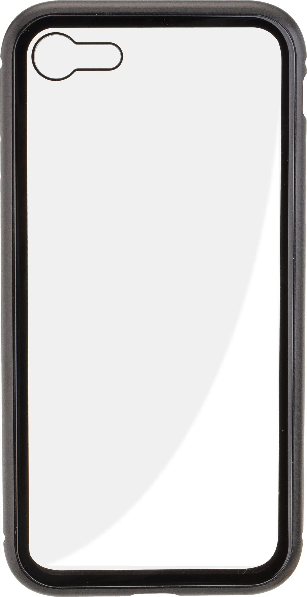 MAGNET COVER Duo Glas für Apple iPhone 7 / 8 / SE 2020 Black Handyhülle