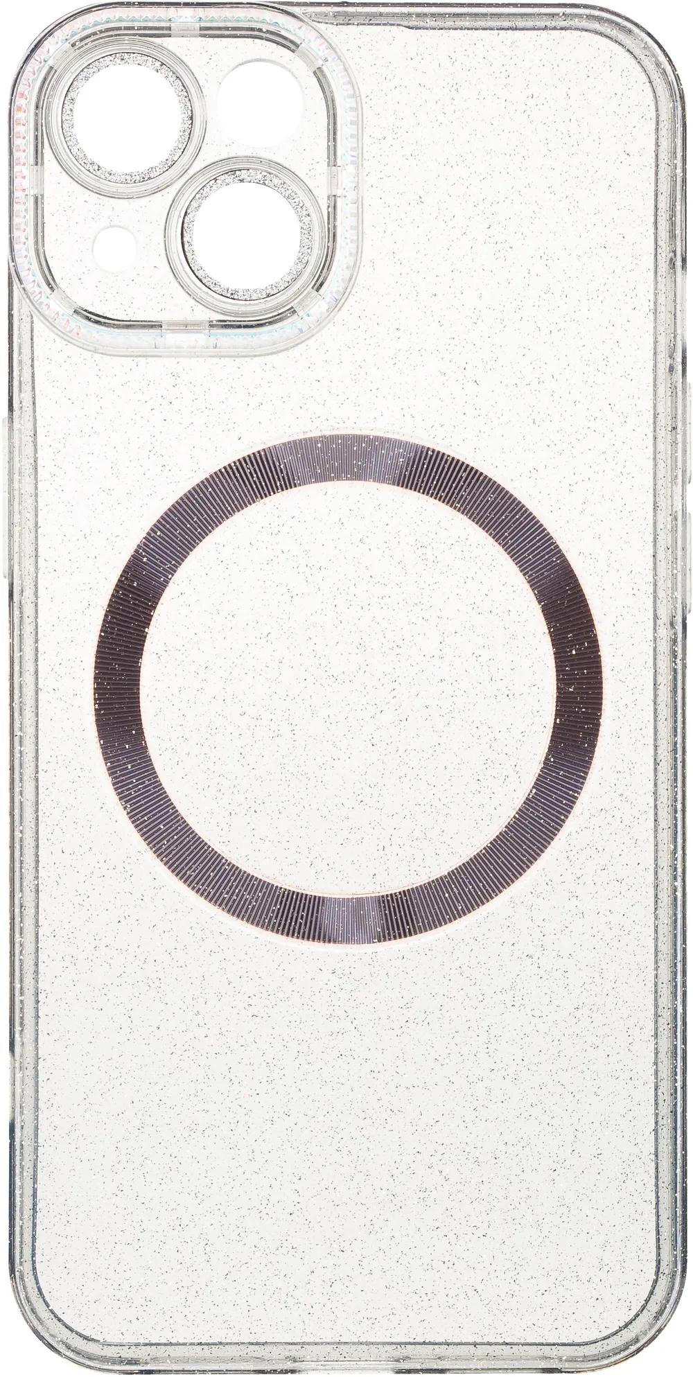 Magsafe Back Cover Glamour für Apple iPhone 15 Black (20766) Handyhülle