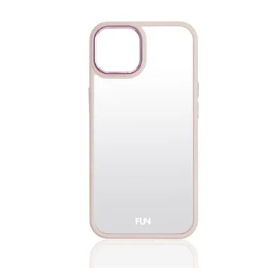 PROTECT COVER CLEAR Pink für Apple iPhone 15 Pro Handyhülle