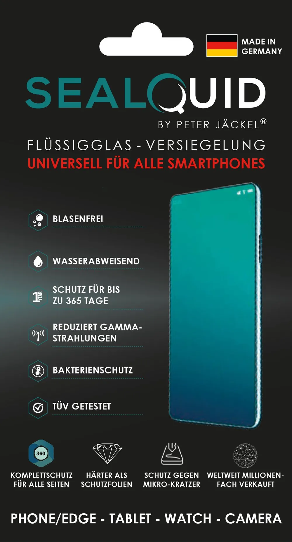SEALQUID Flüssigglas Schutz Schutzglas