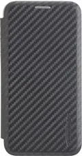 SmartCase NOBLESSE Carbon Style für Apple iPhone X / XS Black Handyhülle