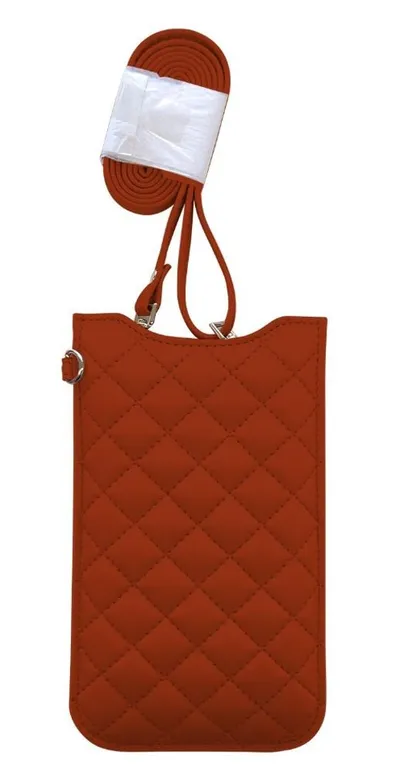 "Uni Necklace Sleeve Case FASHION Größe 6.9"" Orange (20163) Handyhülle"